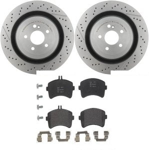 Rotor Brake Pad Kit Rear Mercedes Benz Amg Gt 2018