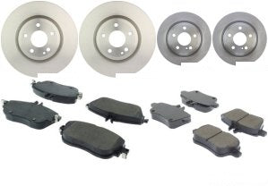 Rotor Brake Pad Kit Rear Mercedes Benz B250 2018