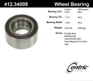 Wheel Bearing Front Mercedes Benz B250 2017