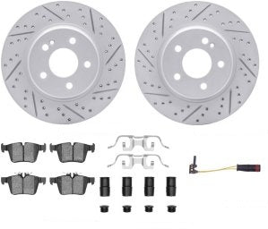 Rotor Brake Pad Kit Mercedes Benz C300 2015