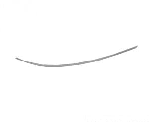 Bumper Trim Molding Rear Left Mercedes Benz C350 2009