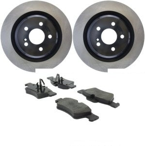 Rotor Brake Pad Kit Mercedes Benz Cl550 2010