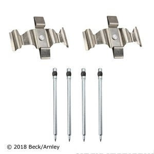 Disc Brake Hardware Kit Front Mercedes Benz Cl600 2005