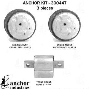 Motor Mount Kit Mercedes Benz Clk500 2009