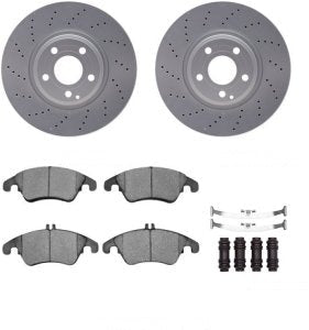 Rotor Brake Pad Kit Front Mercedes Benz Cls400 2015
