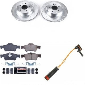 Rotor Brake Pad Kit Rear Mercedes Benz Cls400 2015
