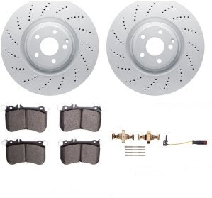 Rotor Brake Pad Kit Front Mercedes Benz Cls550 2015