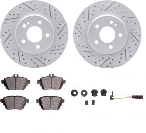 Rotor Brake Pad Kit Mercedes Benz E300 2018