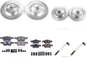 Rotor Brake Pad Kit Front Mercedes Benz Gl450 2012