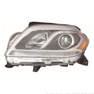 Headlamp Assembly Left Mercedes Benz Gl550 2016