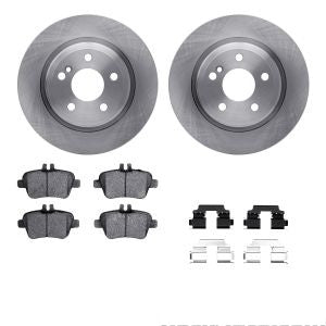 Rotor Brake Pad Kit Rear Mercedes Benz Gla200 2014