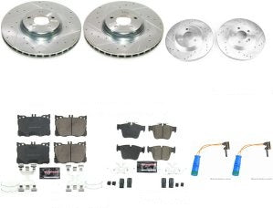 Rotor Brake Pad Kit Front Mercedes Benz Glc300 2021
