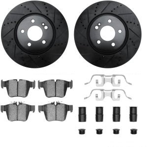 Rotor Brake Pad Kit Mercedes Benz Glc300 2019