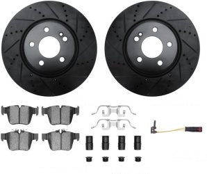 Rotor Brake Pad Kit Mercedes Benz Glc300 2017
