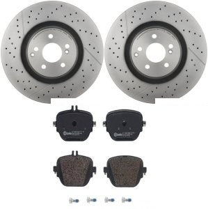 Rotor Brake Pad Kit Rear Mercedes Benz Glc63 Amg 2021