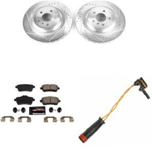 Rotor Brake Pad Kit Rear Mercedes Benz Gle400 2016