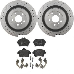 Rotor Brake Pad Kit Rear Mercedes Benz Gle63 Amg 2018