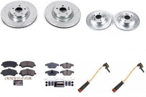 Rotor Brake Pad Kit Front Mercedes Benz Glk350 2015