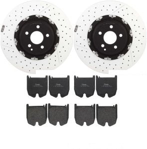 Rotor Brake Pad Kit Front Mercedes Benz S65 Amg 2006