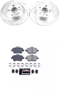 Rotor Brake Pad Kit Rear Mercedes Benz Slc300 2017