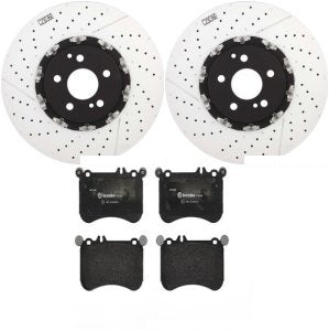 Rotor Brake Pad Kit Front Mercedes Benz Slk55 Amg 2013