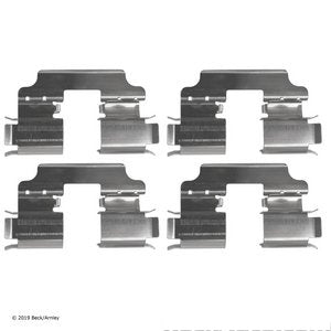 Disc Brake Hardware Kit Rear Mercedes Benz B250 2013