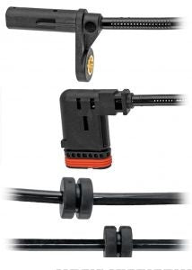 Abs Wheel Speed Sensor Rear Mercedes Benz C180 2013