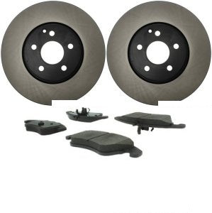 Rotor Brake Pad Kit Front Mercedes Benz C280 2009