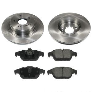 Rotor Brake Pad Kit Rear Mercedes Benz C280 2009