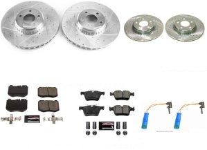 Rotor Brake Pad Kit Front Mercedes Benz C300 2015