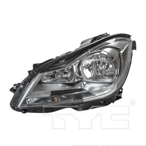 Headlamp Assembly Left Mercedes Benz C300 2012