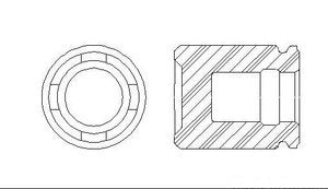 Caliper Piston Rear Mercedes Benz Cl550 2010