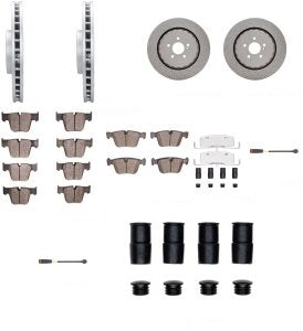 Rotor Brake Pad Kit Front Mercedes Benz Cl63 Amg 2013