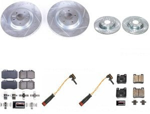Rotor Brake Pad Kit Front Mercedes Benz Clk500 2006