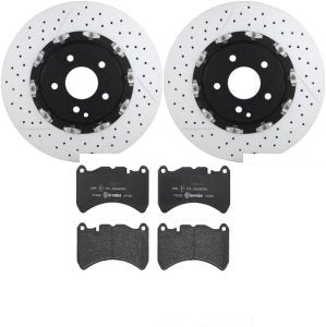 Rotor Brake Pad Kit Front Mercedes Benz Clk55 Amg 2006