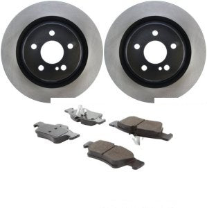 Rotor Brake Pad Kit Rear Mercedes Benz Cls500 2018