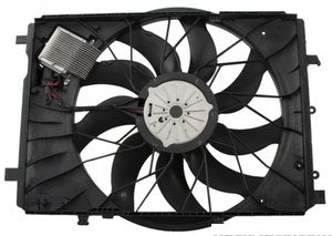 Radiator Fan Assembly Mercedes Benz Cls63 Amg 2014