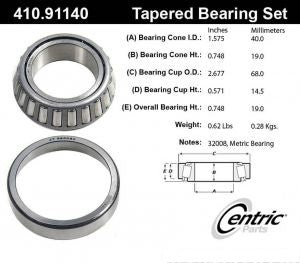 Wheel Bearing Mercedes Benz E250 2014