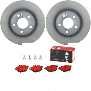 Rotor Brake Pad Kit Rear Mercedes Benz E350 2020