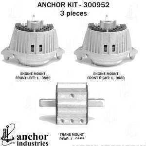 Motor Mount Kit Mercedes Benz E350 2013