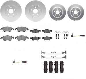 Rotor Brake Pad Kit Mercedes Benz E400 2013