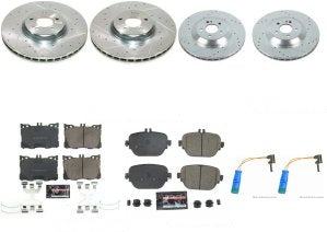 Rotor Brake Pad Kit Front Mercedes Benz E450 2020