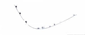 Bumper Trim Molding Front Right Mercedes Benz E550 2009