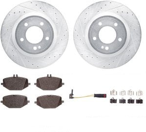 Rotor Brake Pad Kit Rear Mercedes Benz G550 2019