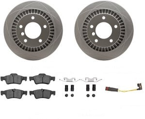 Rotor Brake Pad Kit Rear Mercedes Benz G55 Amg 2010