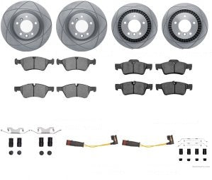 Rotor Brake Pad Kit Front Mercedes Benz G55 Amg 2010
