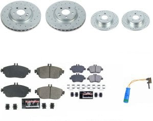 Rotor Brake Pad Kit Front Mercedes Benz Gla250 2017