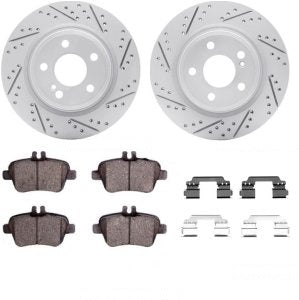 Rotor Brake Pad Kit Rear Mercedes Benz Gla250 2017