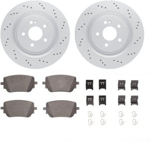 Rotor Brake Pad Kit Rear Mercedes Benz Gla35 Amg 2023