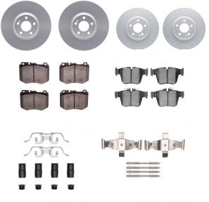 Rotor Brake Pad Kit Front Mercedes Benz Glc300 2017